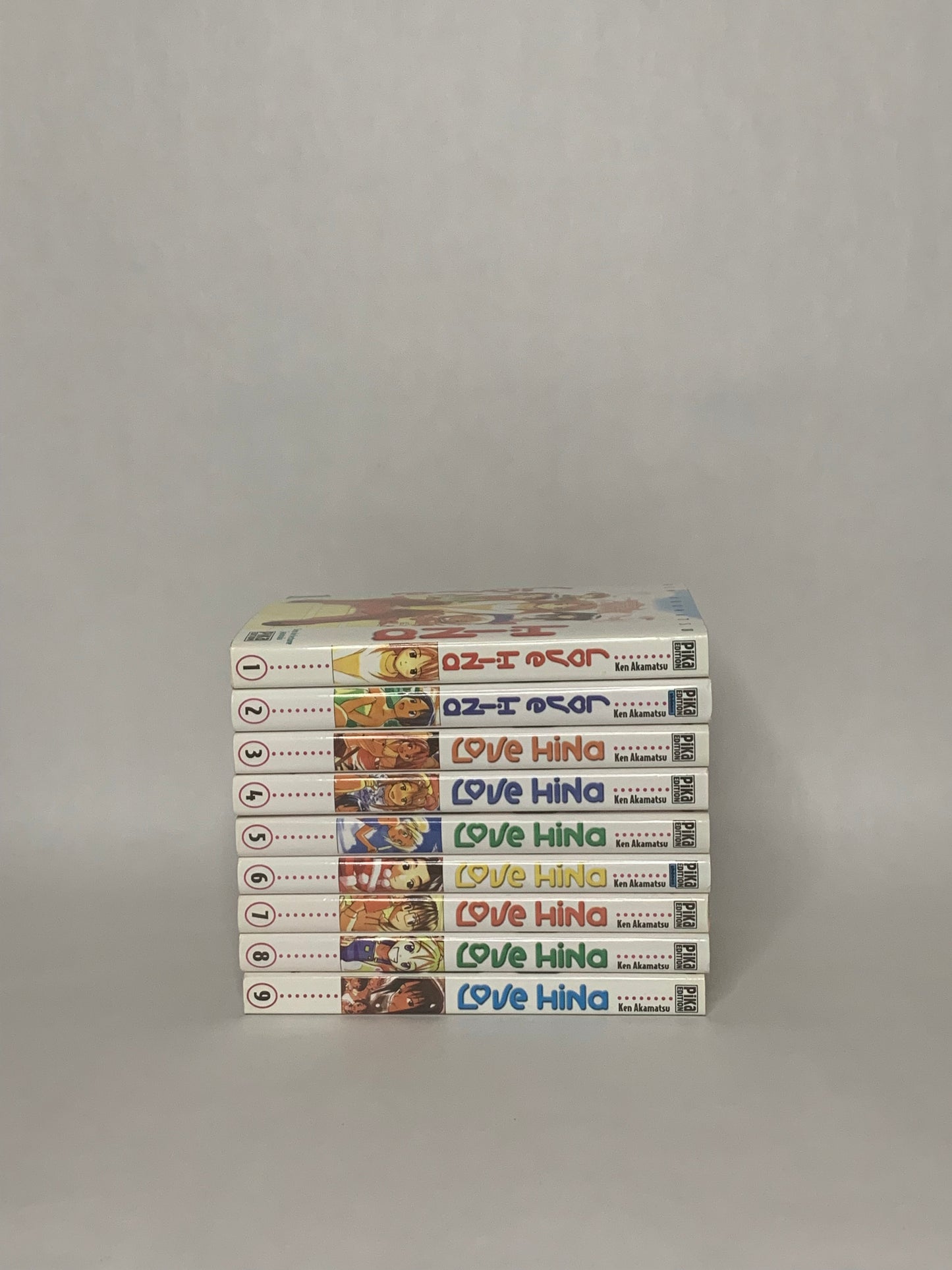 Mangas - Love Hina 1à9