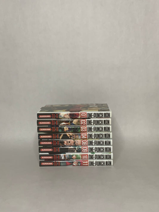 Mangas - One Punch Man 1 à 4 + 8 à 11